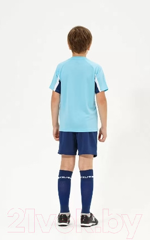 Изображение товара Футбольная форма Kelme Short-Sleeved Football Suit / 8251ZB3002-405 (р.130, голубой/темно-синий)