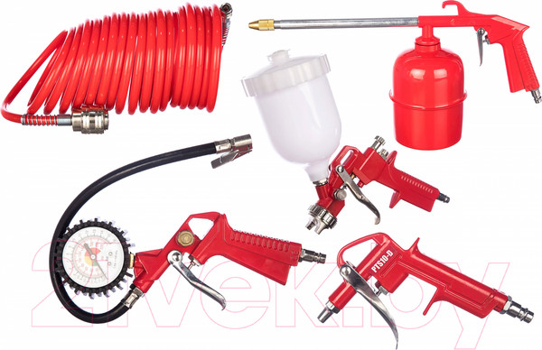 Изображение товара Набор пневмоинструмента P.I.T PTS10-D