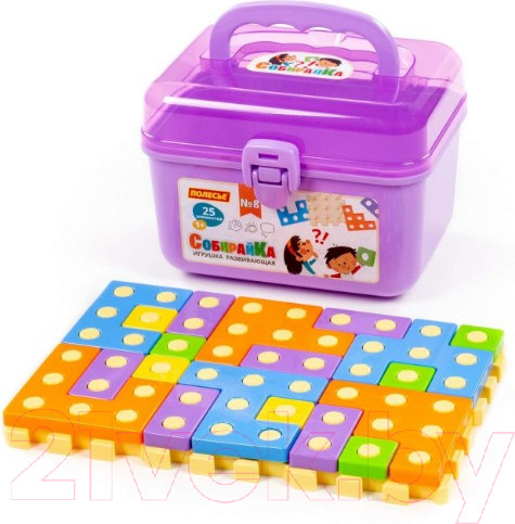 Изображение товара Развивающий игровой набор Полесье СобирайКа №8 / 93967