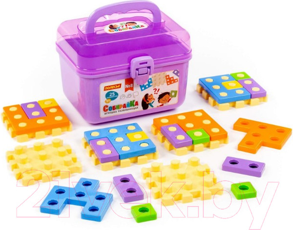 Изображение товара Развивающий игровой набор Полесье СобирайКа №8 / 93967