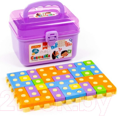 Изображение товара Развивающий игровой набор Полесье СобирайКа №8 / 93967