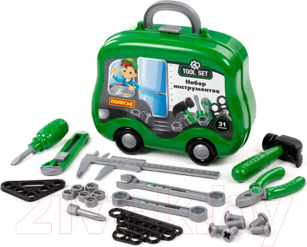 Изображение товара Набор инструментов игрушечный Полесье №29 / 94209