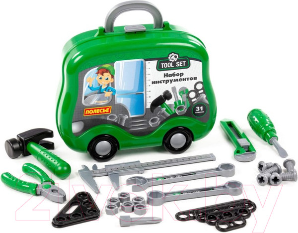 Изображение товара Набор инструментов игрушечный Полесье №29 / 94209