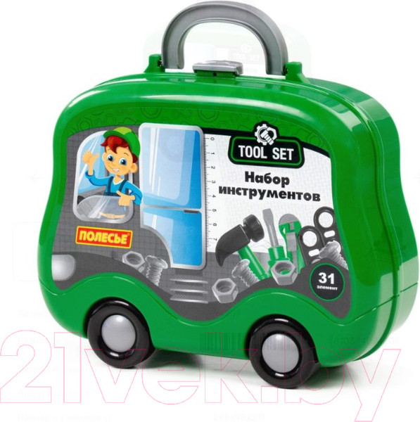Изображение товара Набор инструментов игрушечный Полесье №29 / 94209