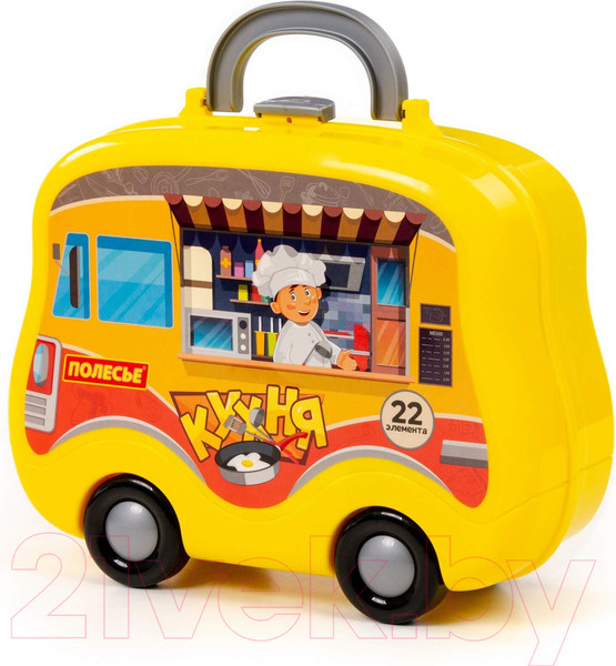 Изображение товара Детская кухня Полесье В чемоданчике / 94261