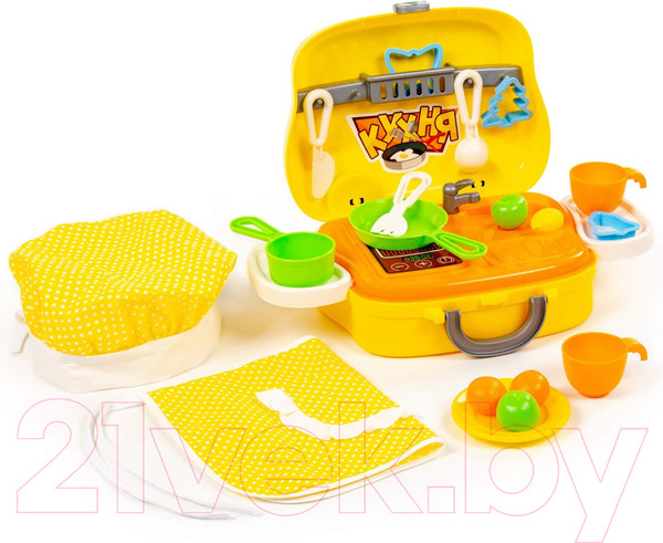 Изображение товара Детская кухня Полесье В чемоданчике / 94261
