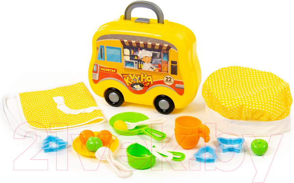 Изображение товара Детская кухня Полесье В чемоданчике / 94261