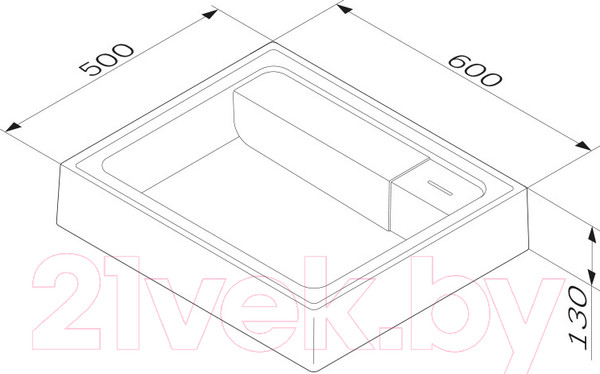 Изображение товара Умывальник AM.PM X-Joy M85AWCC0602WG