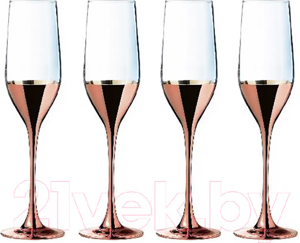Изображение товара Набор бокалов Luminarc Электрическая медь O0082 (4шт)