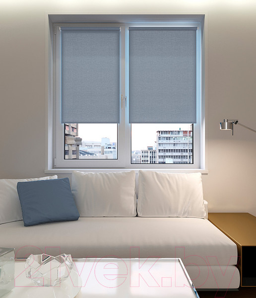 Изображение товара Рулонная штора LEGRAND Лестер 80.5x175 / 58095325 (серый)