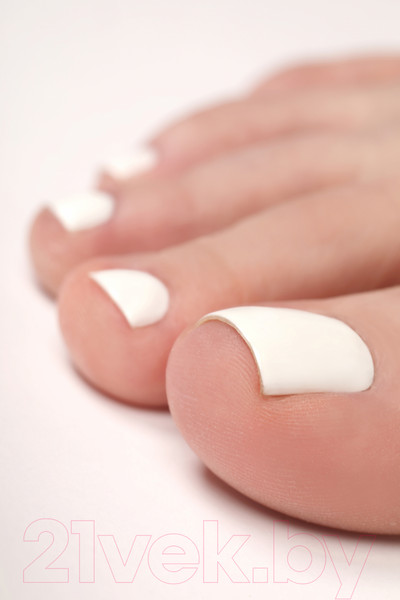 Изображение товара Гель-лак для ногтей E.Mi E.MiLac For Pedicure Белый №1  (9мл)