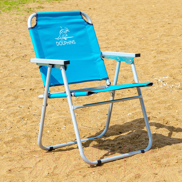 Изображение товара Кресло складное НПО Кедр Dolphins / AKS-LB-13 (голубой)