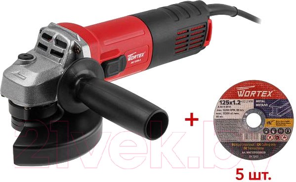 Изображение товара Угловая шлифовальная машина Wortex AG 1209-3 (0329155)