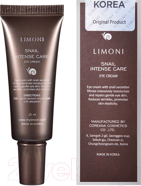 Изображение товара Крем для век Limoni Snail Intense Care Eye Cream (25мл)
