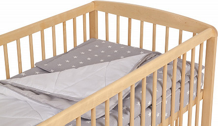 Изображение товара Детская кроватка Polini Kids Simple 101 / 0003022 (натуральный)