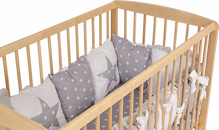 Изображение товара Детская кроватка Polini Kids Simple 101 / 0003022 (натуральный)