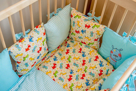 Изображение товара Детская кроватка Polini Kids Simple 101 / 0003022 (натуральный)