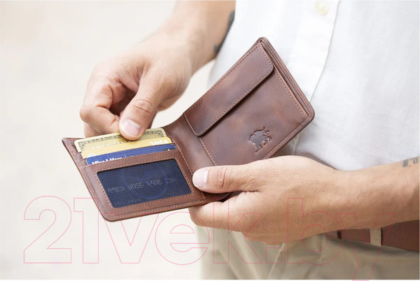 Изображение товара Портмоне Mano Don Montez / M191925102 (коньячный)