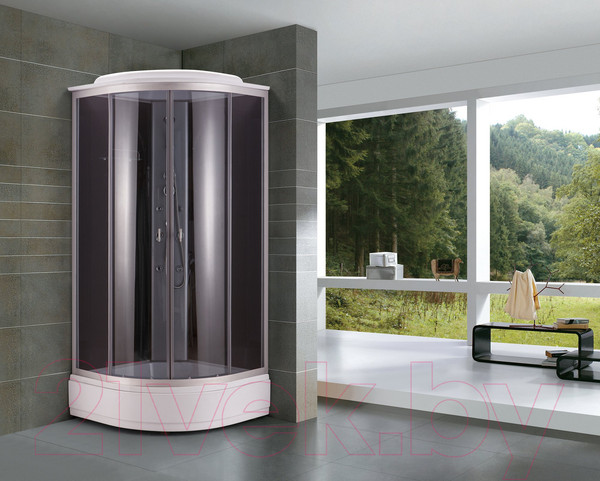 Изображение товара Душевая кабина Niagara NG-3501-14G 90x90 (гидромассаж, тонированное стекло)