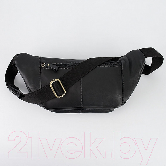 Изображение товара Сумка на пояс Poshete 196-1390-35-BLK  (черный)