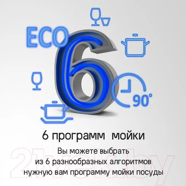 Изображение товара Посудомоечная машина Maunfeld MLP-123D