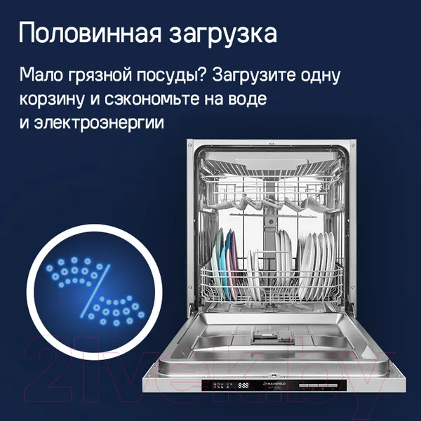 Изображение товара Посудомоечная машина Maunfeld MLP-123D