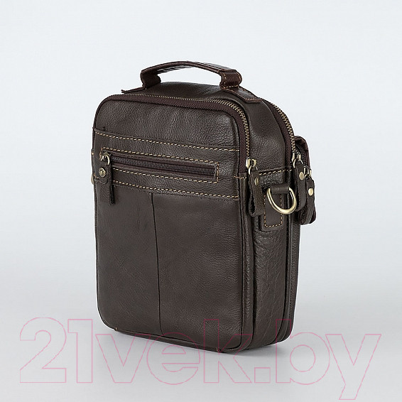 Изображение товара Сумка Poshete 196-1418-6M-DBW (коричневый)