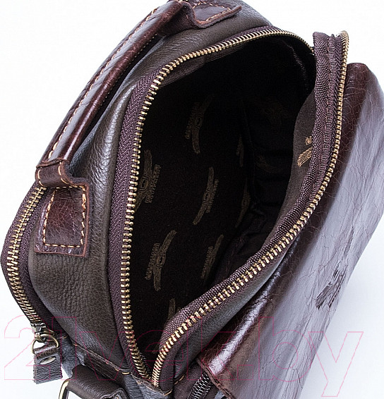 Изображение товара Сумка Poshete 196-1418-6M-DBW (коричневый)