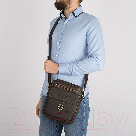 Изображение товара Сумка Poshete 196-2712-YB42-DBW (коричневый)