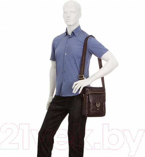 Изображение товара Сумка Poshete 196-2712-YB42-DBW (коричневый)