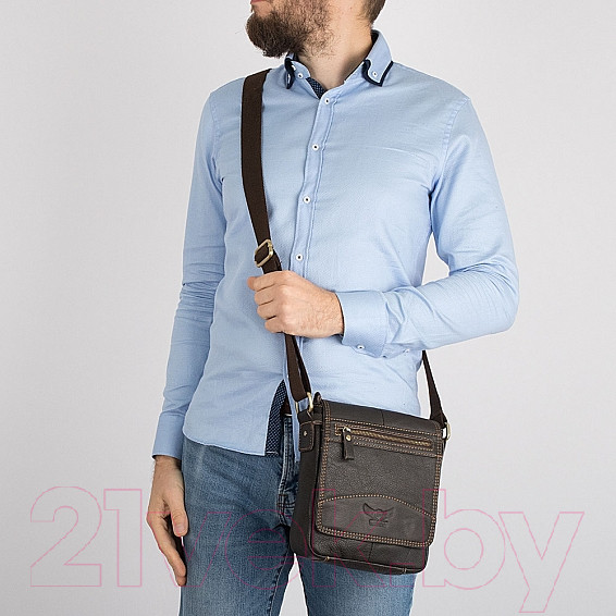 Изображение товара Сумка Poshete 196-3320-BRW (коричневый)