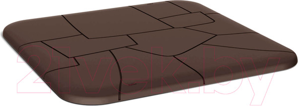 Изображение товара Обеденный стол Sheffilton SHT-TU34-P/TT30 83/83 (черный муар/коричневый)