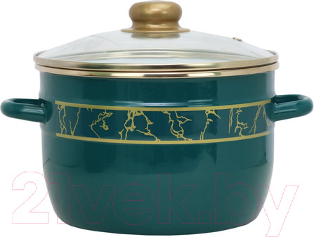 Изображение товара Набор кастрюль Эмаль Полонез мирт 3-308/6