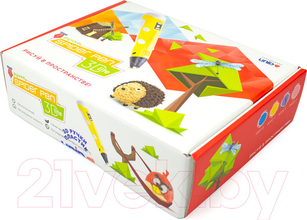 Изображение товара 3D-ручка Spider Pen Lite / 6100B (голубой)