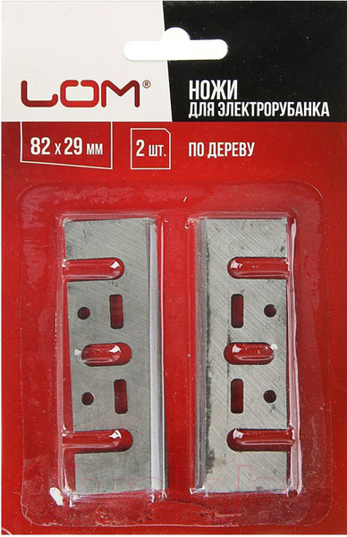 Изображение товара Нож для электрорубанка LOM 3047916