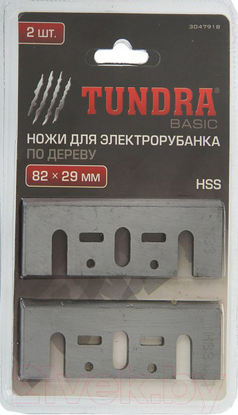 Изображение товара Комплект ножей для электрорубанка Tundra 3047918