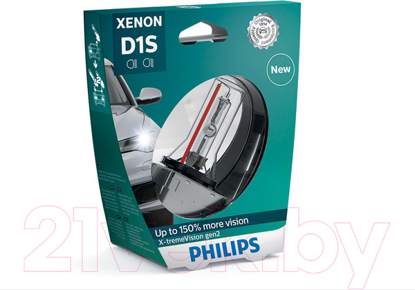 Изображение товара Автомобильная лампа Philips D1S 85415XV2S1