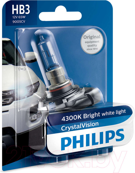 Изображение товара Автомобильная лампа Philips HB3 9005CVB1