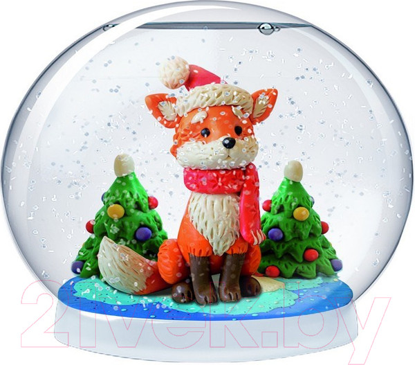 Изображение товара Набор для творчества Magic Moments Волшебный шар. Зимний лис / mm-23