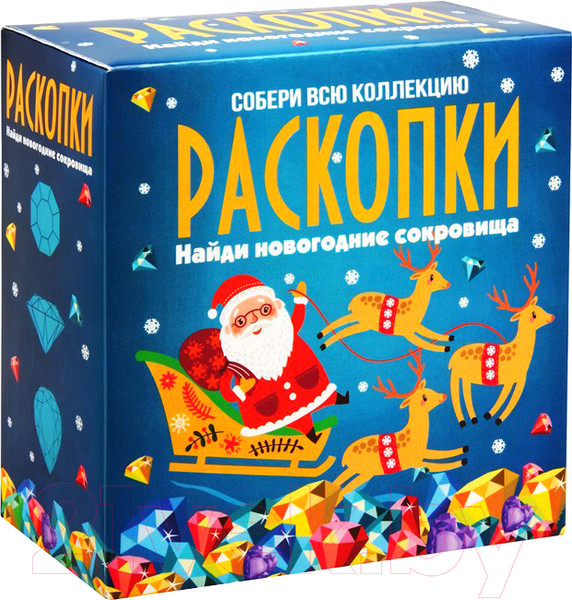 Изображение товара Набор для опытов Раскопки Новогодние сокровища / dig-7