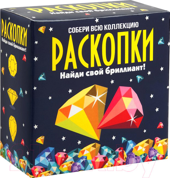 Изображение товара Набор для опытов Раскопки Сокровища / dig-8