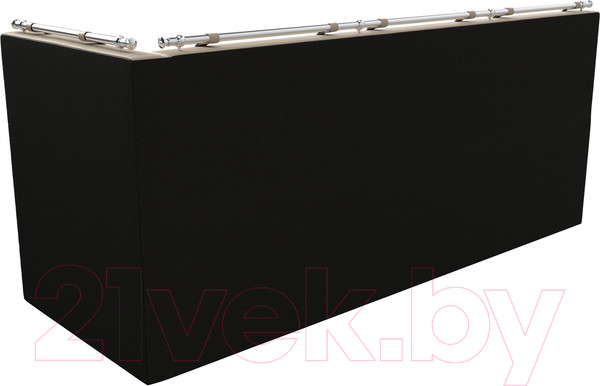 Изображение товара Скамья кухонная мягкая Лига Диванов Метро 41 правый / 58912 (экокожа, бежевый/коричневый)