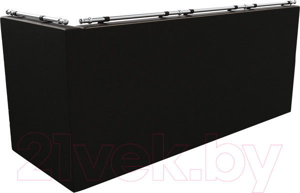 Изображение товара Скамья кухонная мягкая Лига Диванов Метро 41 правый / 58910 (экокожа, коричневый/бежевый)