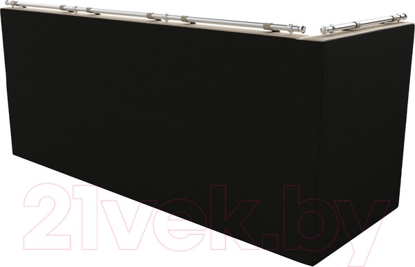 Изображение товара Скамья кухонная мягкая Лига Диванов Метро 41 левый / 58912 (экокожа, бежевый/коричневый)