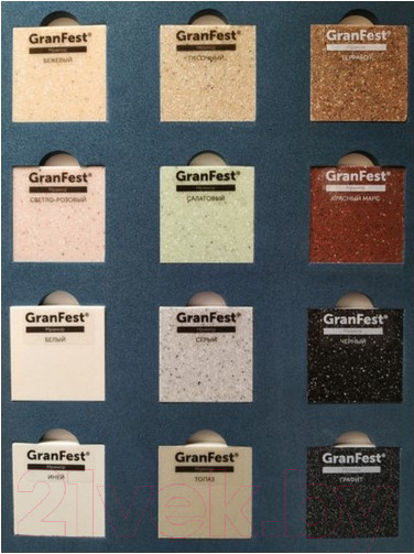 Изображение товара Мойка кухонная GranFest Practik GF-P505 (графит)