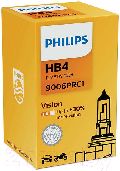 Изображение товара Автомобильная лампа Philips HB4 9006PRC1