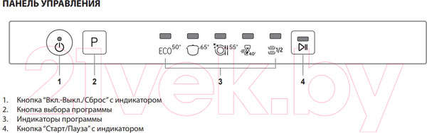 Изображение товара Посудомоечная машина Indesit DSIE 2B19