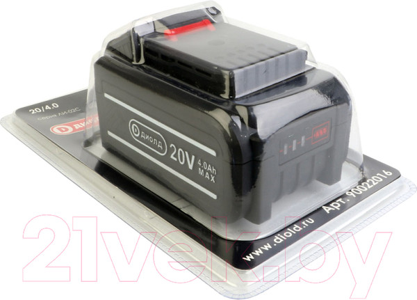 Изображение товара Аккумулятор для электроинструмента Диолд 20/4 / ЛИ-02С (90022016)