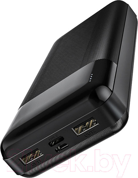Изображение товара Портативное зарядное устройство Hoco J72A 20000mAh (черный)