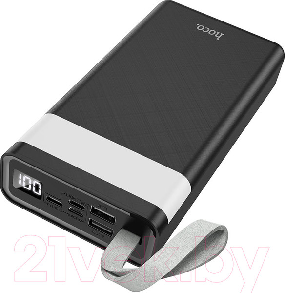 Изображение товара Портативное зарядное устройство Hoco J73 30000mAh (черный)